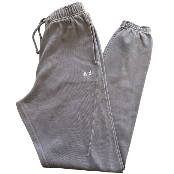 NEW Kith Women Slim Leg Sweatpant Joggers in Light Purple | size S - Picture 2 of 5